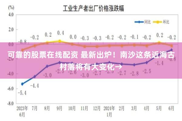 可靠的股票在线配资 最新出炉！南沙这条近海古村落将有大变化→