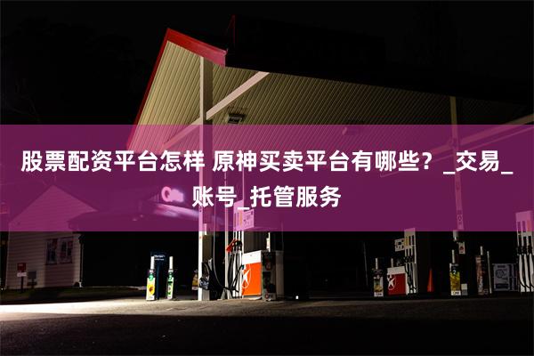股票配资平台怎样 原神买卖平台有哪些？_交易_账号_托管服务